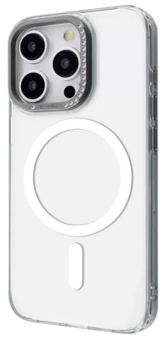 Чохол для смартфону Proove VS1 Case with Magnetic Ring iPhone 15 Pro white (PCVSIP15P014) - Фото 1
