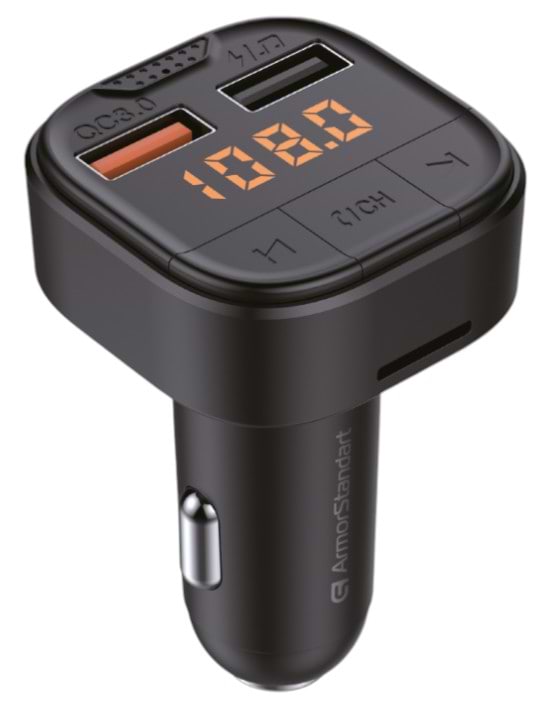 Фото - FM модулятор Armorstandart ASF1 18W QC3.0 2xUSB Black (ARM82826) Фото - FM модулятор Armorstandart ASF1 18W QC3.0 2xUSB Black (ARM82826)