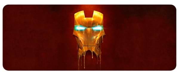 Фото - Килимок для миші  ігровий Voltronic Iron Man 2 (IR2)