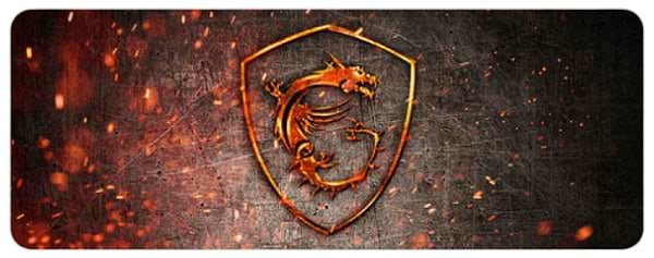 Фото - Коврик для мыши игровой Voltronic MSI Fire Dragon Black/Red (MSI2315)