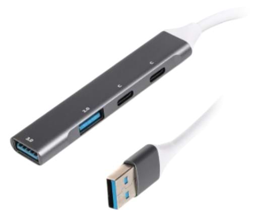 Хаб USB Maxxter 3.0 Type-A (HU3A-4P-03) - Фото 1