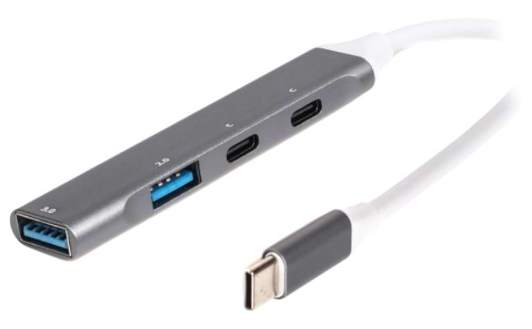 Хаб USB Maxxter 3.0 Type-С (HU3C-4P-03)