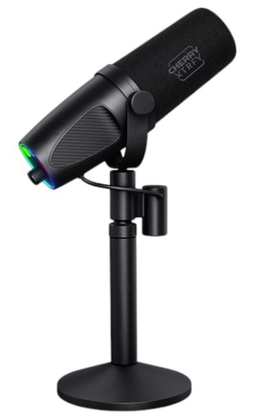 Фото - Мікрофон вокальний провідний Xtrfy CHERRYNGALE X (CX-NGALE-X-RGB-BLACK)