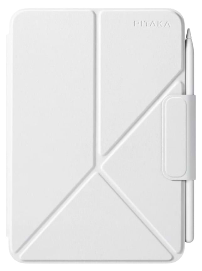 Чехол для планшета Pitaka MagEZ Case Folio 2 White for iPad mini 6/iPad mini (A17 Pro) (FIM2402) - Фото 1