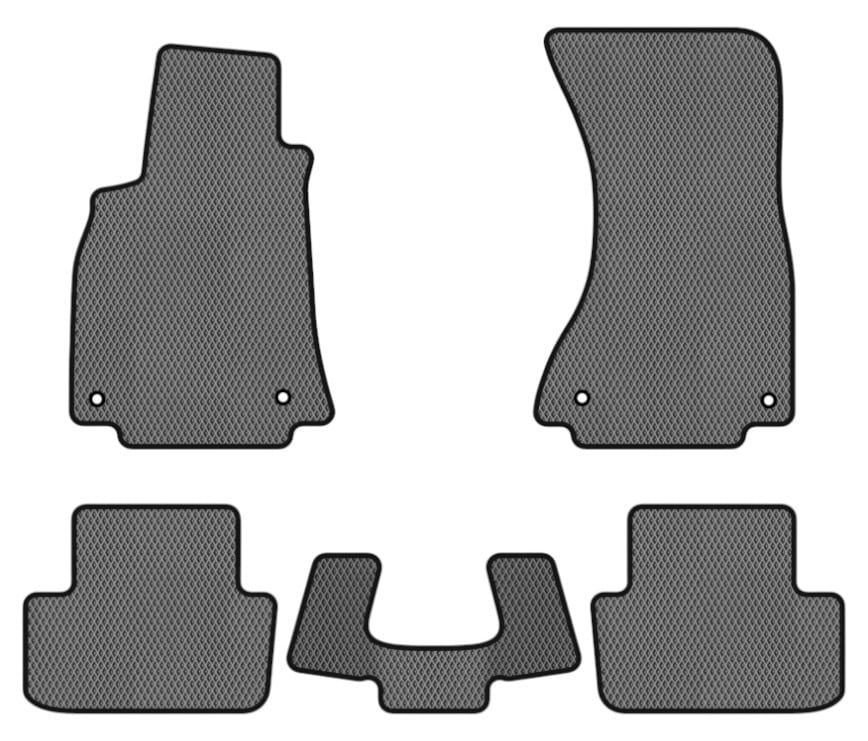 EVA коврики в салон авто EVAtech для A4 (B8) Audi 2008-2011 4 поколение Sedan USA (AU31100CB5AV4RGB)