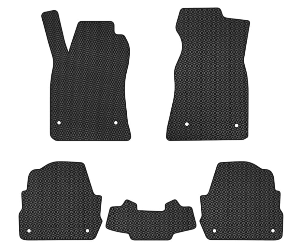 EVA коврики в салон авто EVAtech для A6 (C5) FWD Restyling Audi 2001-2004 2 поколение Sedan EU (AU31271CLK5AV8RBB)