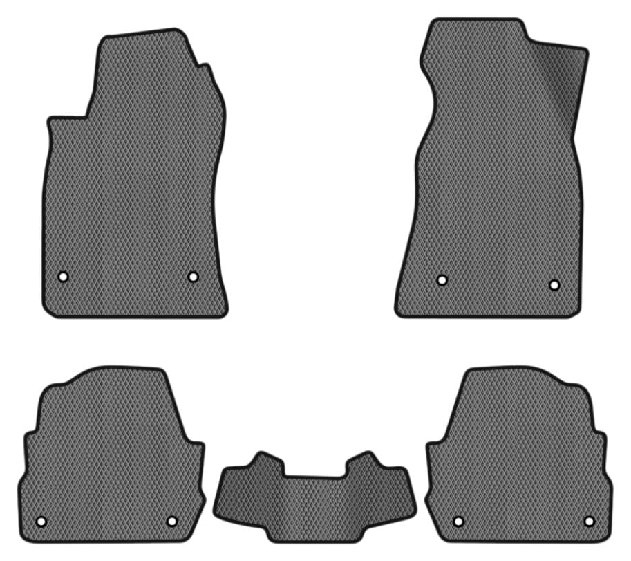EVA килимки в салон авто EVAtech для A6 (C5) 4WD Restyling Audi 2001-2004 2 покоління Combi EU (AU31486CBK5AV8RGB)