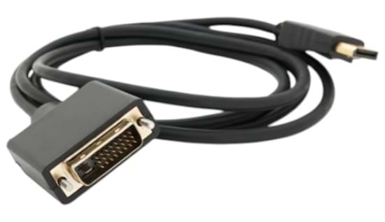 Перехідник Voltronic Display Port (папа)-DVI24+1(папа) 1.8m (8347)