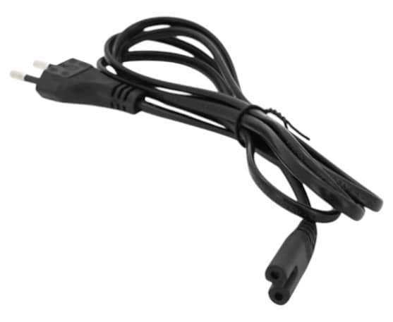 Кабель живлення Voltronic 1.8 m 0.75 mm (PC-184/2 CEE7/16-C7 CU) - Фото 1