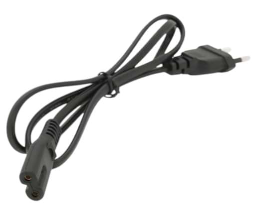 Кабель живлення Voltronic 0.8 м 0.5 мм (PC-184CEE7/16-C7-CCA-1,0) - Фото 1