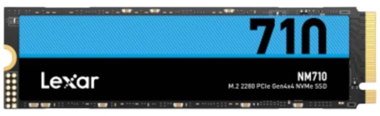SSD-накопитель внутренний Lexar PCIE G4 M.2 NVME 2TB (LNM710X002T-RNNNG)