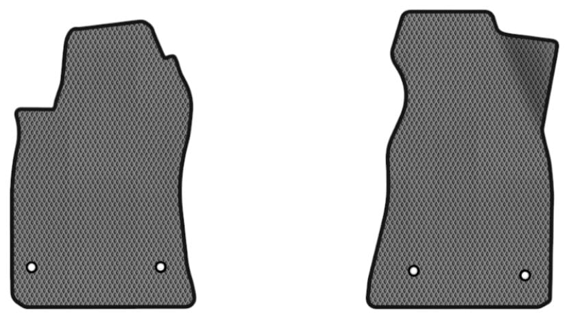 EVA килимки в салон авто передні EVAtech для A6 (C5) FWD Restyling Audi 2001-2004 2 покоління Combi EU (AU32841AB2AV4RGB)