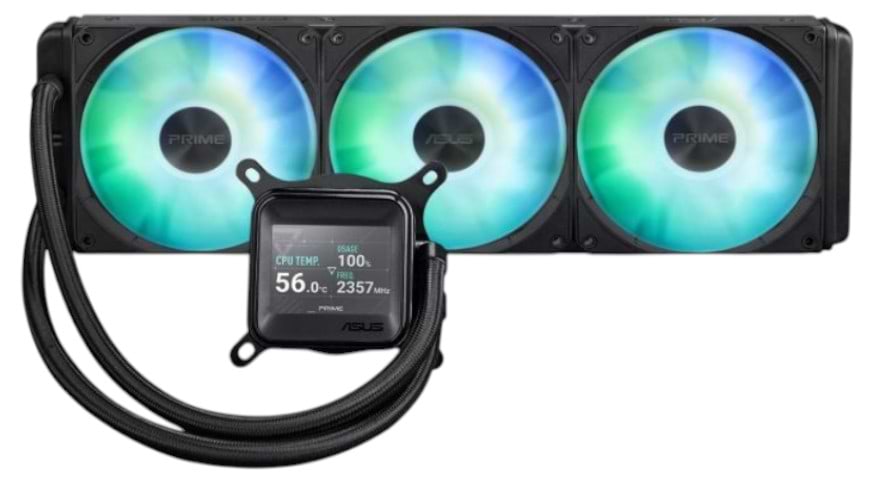 Водяная система охлаждения Asus PRIME LC 360 ARGB LCD (90RC00Z1-B0EAY0)