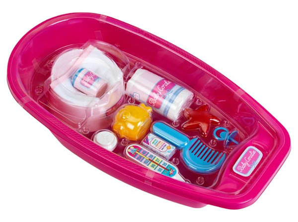 Фото - Меблі і будиночки для ляльки Klein BC - Комплект для ванни великий з аксесуарами (1675)