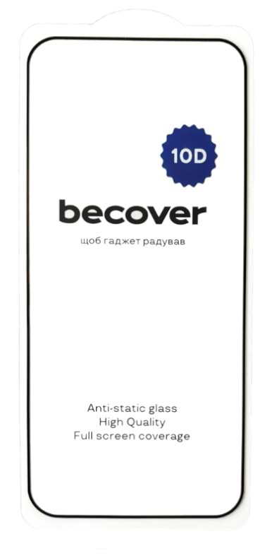 Захисне скло для смартфону BeCover for Realme 13 Pro Plus 5G 10D Black (713168)