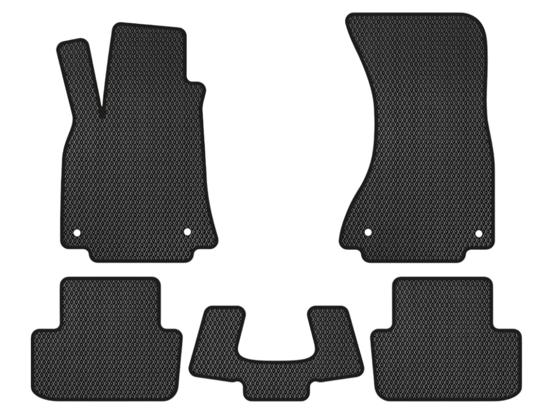 EVA коврики в салон авто EVAtech для A4 (B8) Restyling Audi 2011-2015 4 поколение Combi EU (AU33569C5AV4RBB)