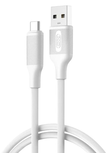 Кабель синхронізації даних XO USB-A - USB-Type-C (NB265-AC.white) - Фото 1