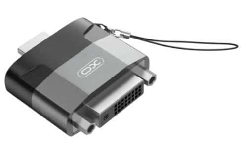 Фото - Перехідник DVI - HDMI XO HDMI-DVI (GB013-HDMIDVI.tranish)