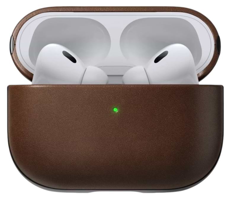 Чехол для наушников Nomad Modern Leather Case Brown for Airpods Pro 2nd Gen (NM01836285)