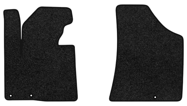 Фото - Килимки ворсові в салон авто EVAtech Premium для Hyundai Santa FE (CM) Restyling (Floor Gas Pedal) 5 seats (3 clips) 2010-2012 2 покоління SUV EU чорний кант HY13312AV2KD3VPB