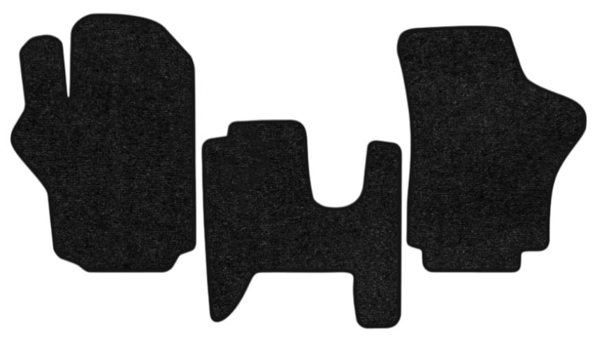 Килимки ворсові в салон авто EVAtech Standard для Hyundai H-1 (A1) 1991-2007 1 покоління Minivan EU чорний кант HY13090AV3VEB