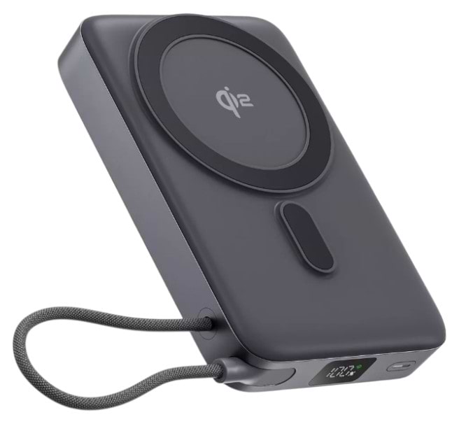 Батарея мобильная Proove OverPower 35W 10000mAh Qi2 gray (PBOP35012105)