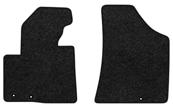 Фото - Килимки ворсові в салон авто EVAtech Premium Hyundai Santa FE (CM) Restyling (Floor Gas Pedal) 5 seats 2010-2012 2 покоління SUV USA чорний кант HY13946AG2KD3VPB