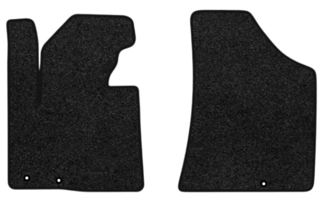 Килимки ворсові в салон авто EVAtech Premium Hyundai Santa FE (CM) Restyling (Floor Gas Pedal) 5 seats 2010-2012 2 покоління SUV USA чорний кант HY13946AV2KD3VPB