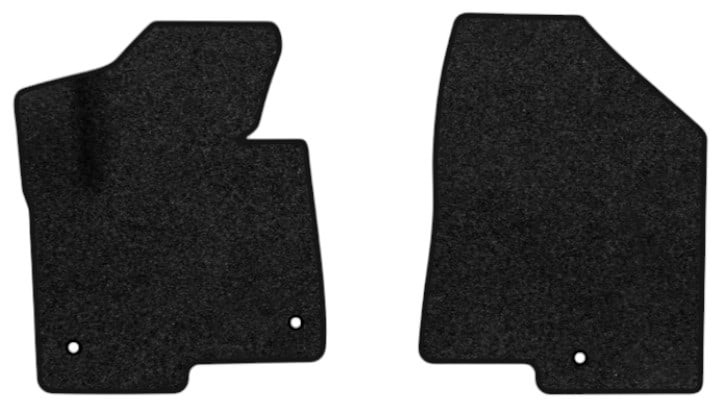 Килимки ворсові в салон авто EVAtech Premium Hyundai Santa FE (DM) 5 seats (3 clips) 2012-2017 3 покоління SUV Korea чорний кант HY13948AE2KH3VPB