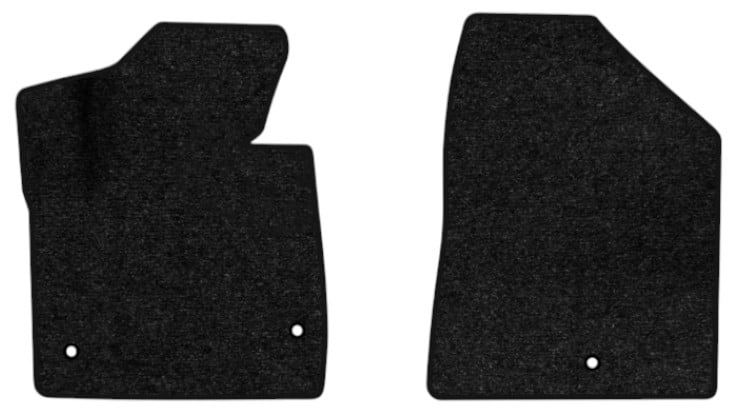 Килимки ворсові в салон авто EVAtech Standard Hyundai Santa FE (DM) 5 seats (3 clips) 2012-2017 3 покоління SUV Korea чорний кант HY13948AEC2KH3VEB