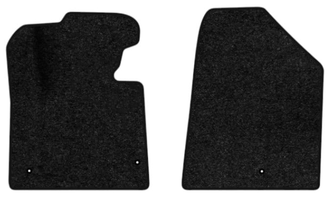 Килимки ворсові в салон авто EVAtech Standard Hyundai Santa FE Sport (DM) 2012-2018 3 покоління SUV USA чорний кант HY14252AE2LA3VEB