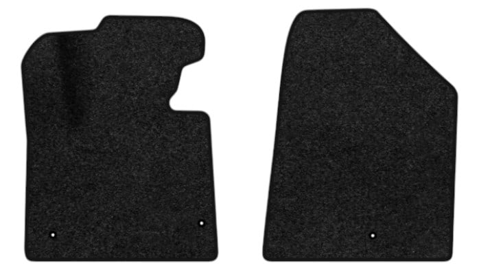 Килимки ворсові в салон авто EVAtech Premium Hyundai Santa FE Sport (DM) 2012-2018 3 покоління SUV USA чорний кант HY14252AE2LA3VPB