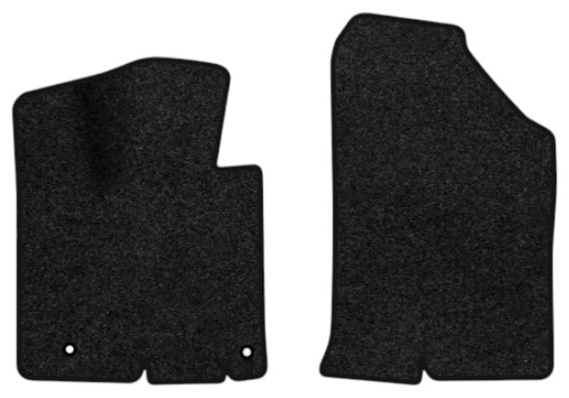 Килимки ворсові в салон авто EVAtech Premium Hyundai Tucson (NX4) (Short base) 2021 4 покоління SUV EU чорний кант HY14415AE2KH2VPB