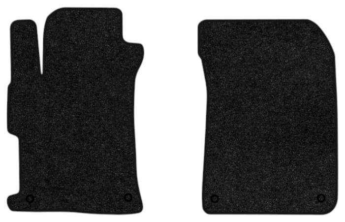 Килимки ворсові в салон авто EVAtech Standard для Acura ILX 2012-2022 1 покоління Sedan USA чорний кант AA42238A2TL4VEB