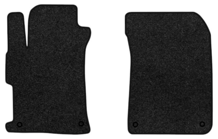 Килимки ворсові в салон авто EVAtech Premium для Acura ILX 2012-2022 1 покоління Sedan USA чорний кант AA42238A2TL4VPB