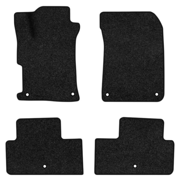 Коврики ворсовые в салон авто EVAtech Premium для Acura ILX 2012-2022 1 поколение Sedan USA черный кант AA42238PDC7TL6VPB