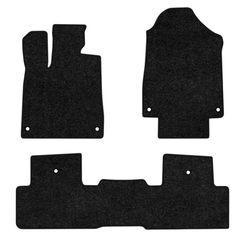 Коврики ворсовые в салон авто EVAtech Standard для Acura MDX (YD4) 2020 4 поколение SUV USA черный кант AA42883ZV3TL6VEB