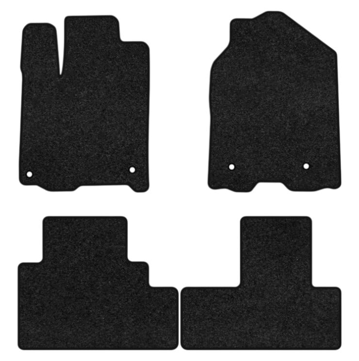 Коврики ворсовые в салон авто EVAtech Premium для Acura RDX (TB3) Electric seats 2012-2018 2 поколение SUV USA черный кант AA43770PVC4TL4VPB