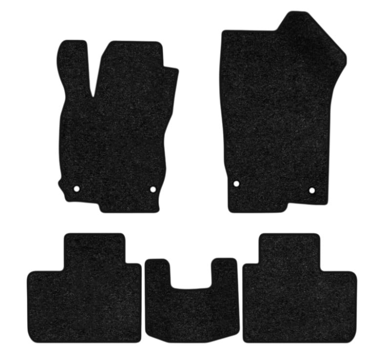 Коврики ворсовые в салон авто EVAtech Standard для Alfa Romeo 156 (932) 1997-2007 1 поколение Sedan EU черный кант AR12956C5OU4VEB