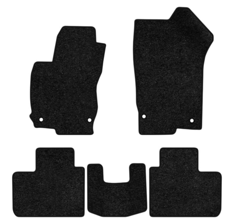 Коврики ворсовые в салон авто EVAtech Standard для Alfa Romeo 156 (932) 1997-2007 1 поколение Sedan EU черный кант AR12956CB5OU4VEB