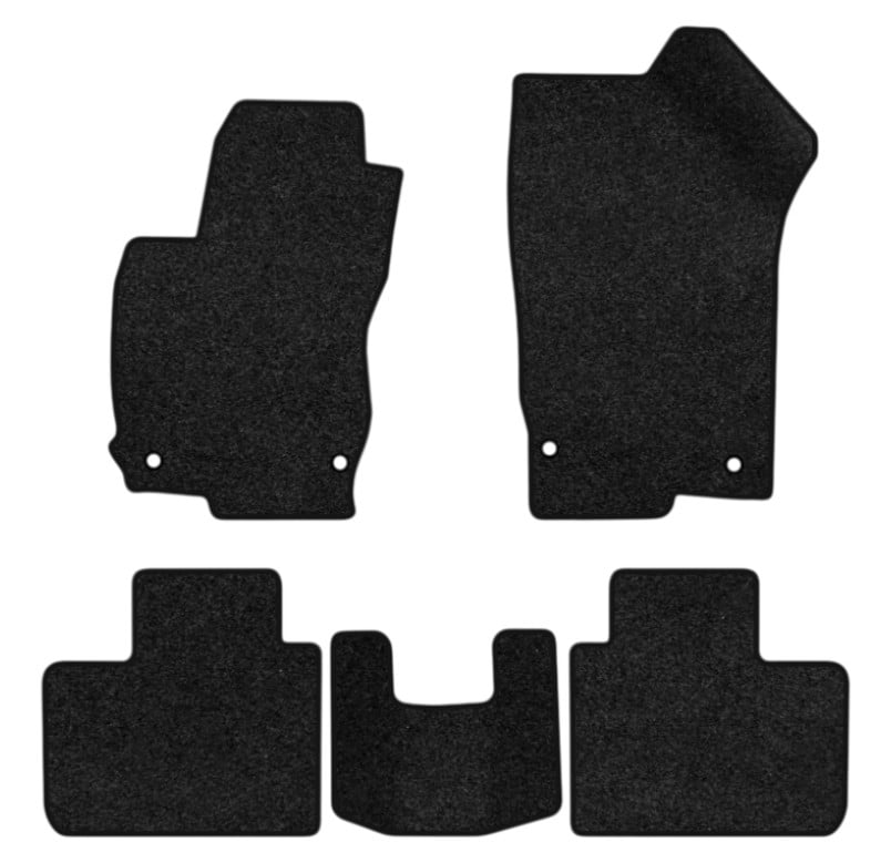 Коврики ворсовые в салон авто EVAtech Premium для Alfa Romeo 156 (932) 1997-2007 1 поколение Sedan EU черный кант AR12956CB5OU4VPB