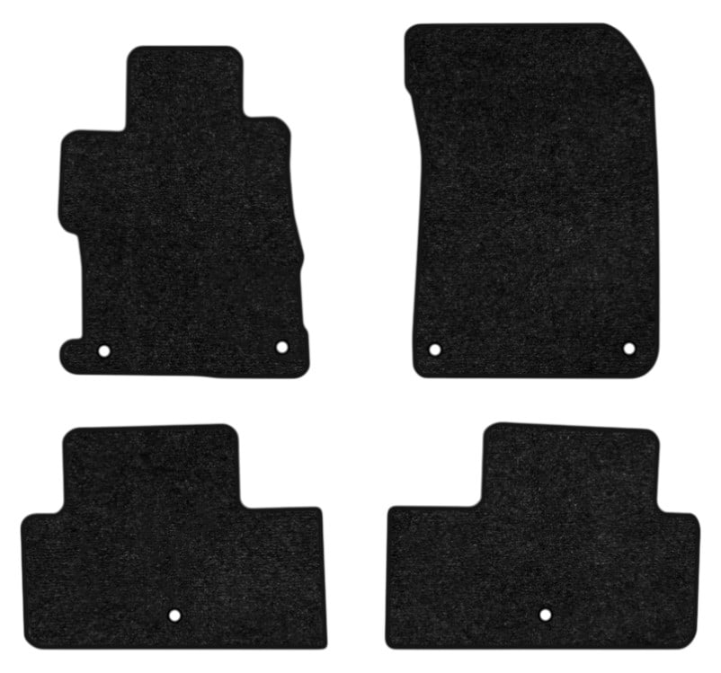 Коврики ворсовые в салон авто EVAtech Standard для Acura ILX 2012-2022 1 поколение Sedan USA черный кант AA42238PBC4TL6VEB