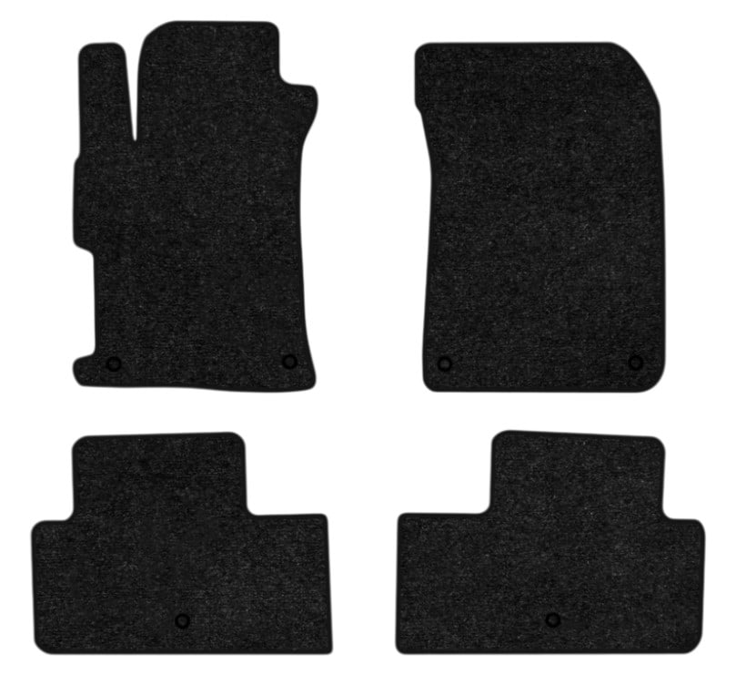 Коврики ворсовые в салон авто EVAtech Standard для Acura ILX 2012-2022 1 поколение Sedan USA черный кант AA42238PC4TL6VEB