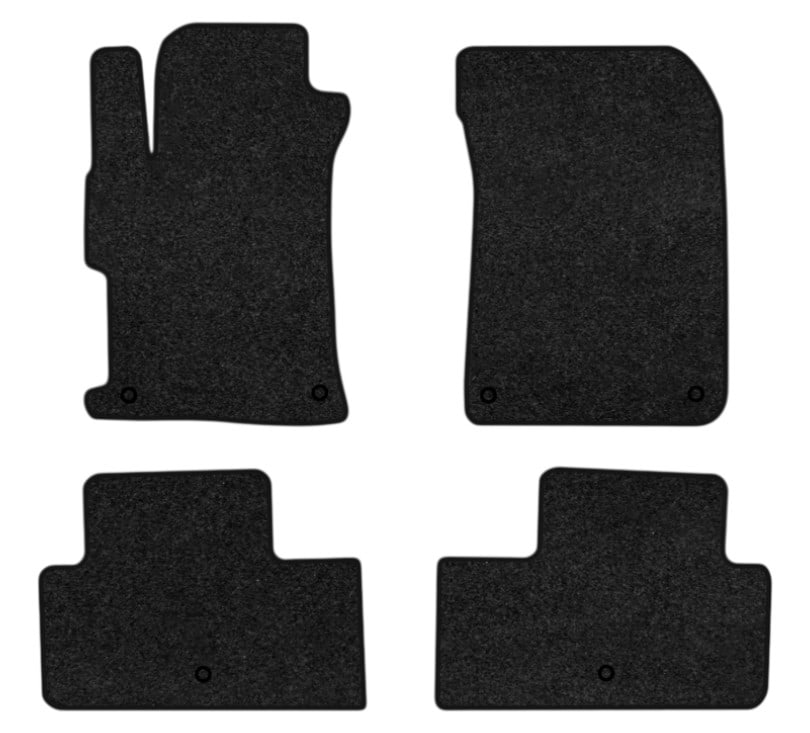 Коврики ворсовые в салон авто EVAtech Premium для Acura ILX 2012-2022 1 поколение Sedan USA черный кант AA42238PC4TL6VPB