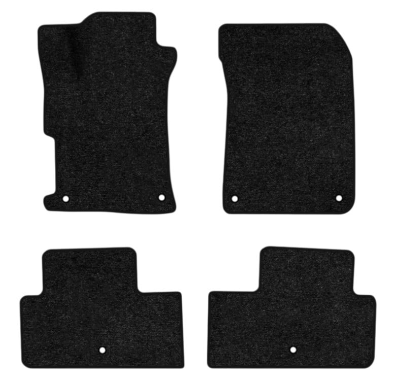 Коврики ворсовые в салон авто EVAtech Standard для Acura ILX 2012-2022 1 поколение Sedan USA черный кант AA42238PDC7TL6VEB