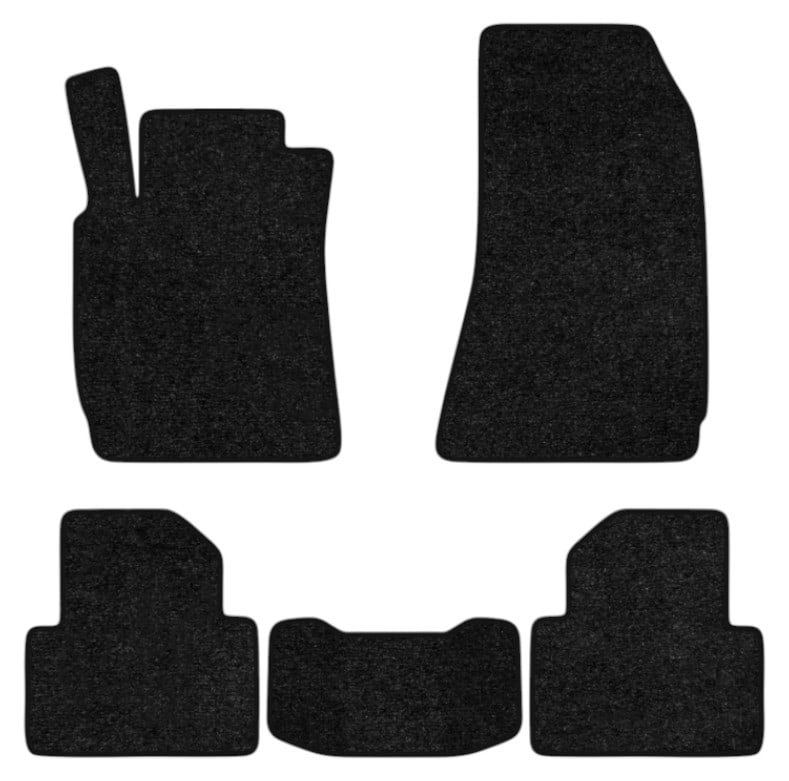 Коврики ворсовые в салон авто EVAtech Standard для Alfa Romeo 159 (939) 2005-2011 1 поколение Sedan EU черный кант AR21673C5VEB