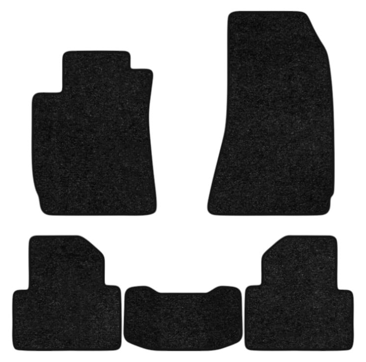 Коврики ворсовые в салон авто EVAtech Standard для Alfa Romeo 159 (939) 2005-2011 1 поколение Sedan EU черный кант AR21673CB5VEB