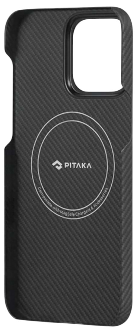 Фото - Чехол для смартфона Pitaka MagEZ Case 4 Twill 600D Black/Grey for iPhone 15 Pro Max (KI1501PMA)