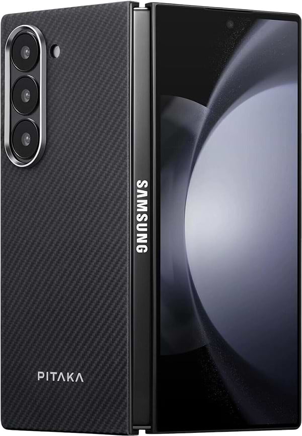 Фото - Чохол для смартфону Pitaka MagEZ Case 5 Twill Black/Grey for Samsung Galaxy Z Fold 6 (FBFOLD6)