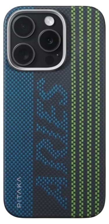 Чохол для смартфону Pitaka Tactile Woven Aries Credit Сard for iPhone 16 Pro (KI1601CR) - Фото 1